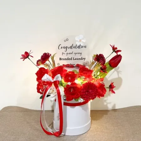 Bloom Box Akrilik Ucapan Grand Opening Mimika